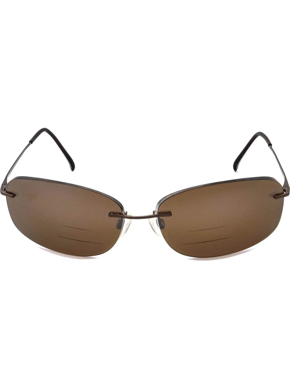 Charmant CH12256P BR Pure Titanium Sunglasses (Prescription Lenses)